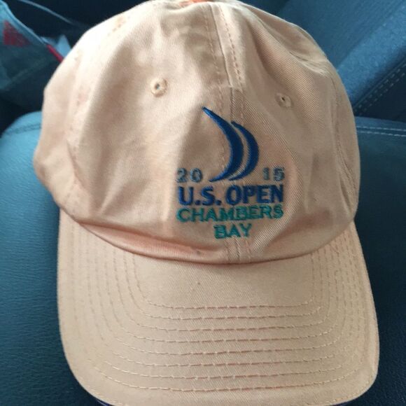 New 2015 US Open Chambers Bay Orange golf cap - Picture 1 of 1